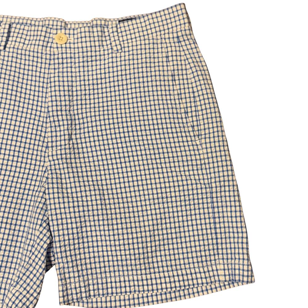 Vineyard Vines Breaker Shorts Blue White Check Seersucker 30 - Picture 5 of 11